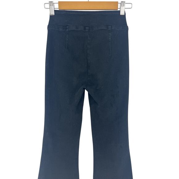 Frame The Jetset Wide Leg in Sheen Noir - Picture 12 of 13